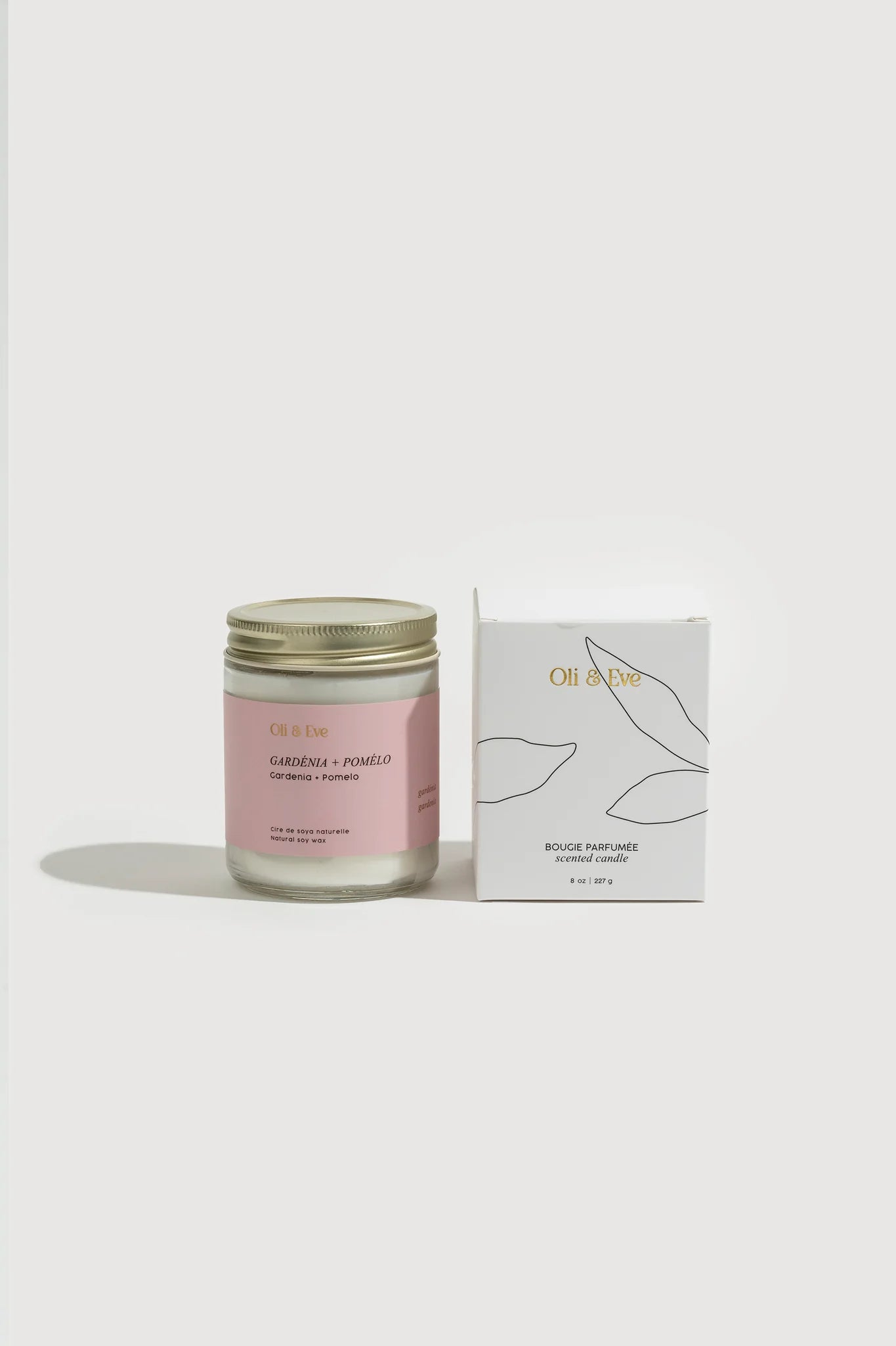 OLI & EVE - 8oz Glass Candle