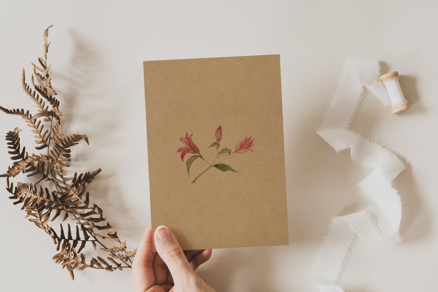 Muguette-Carte de souhait