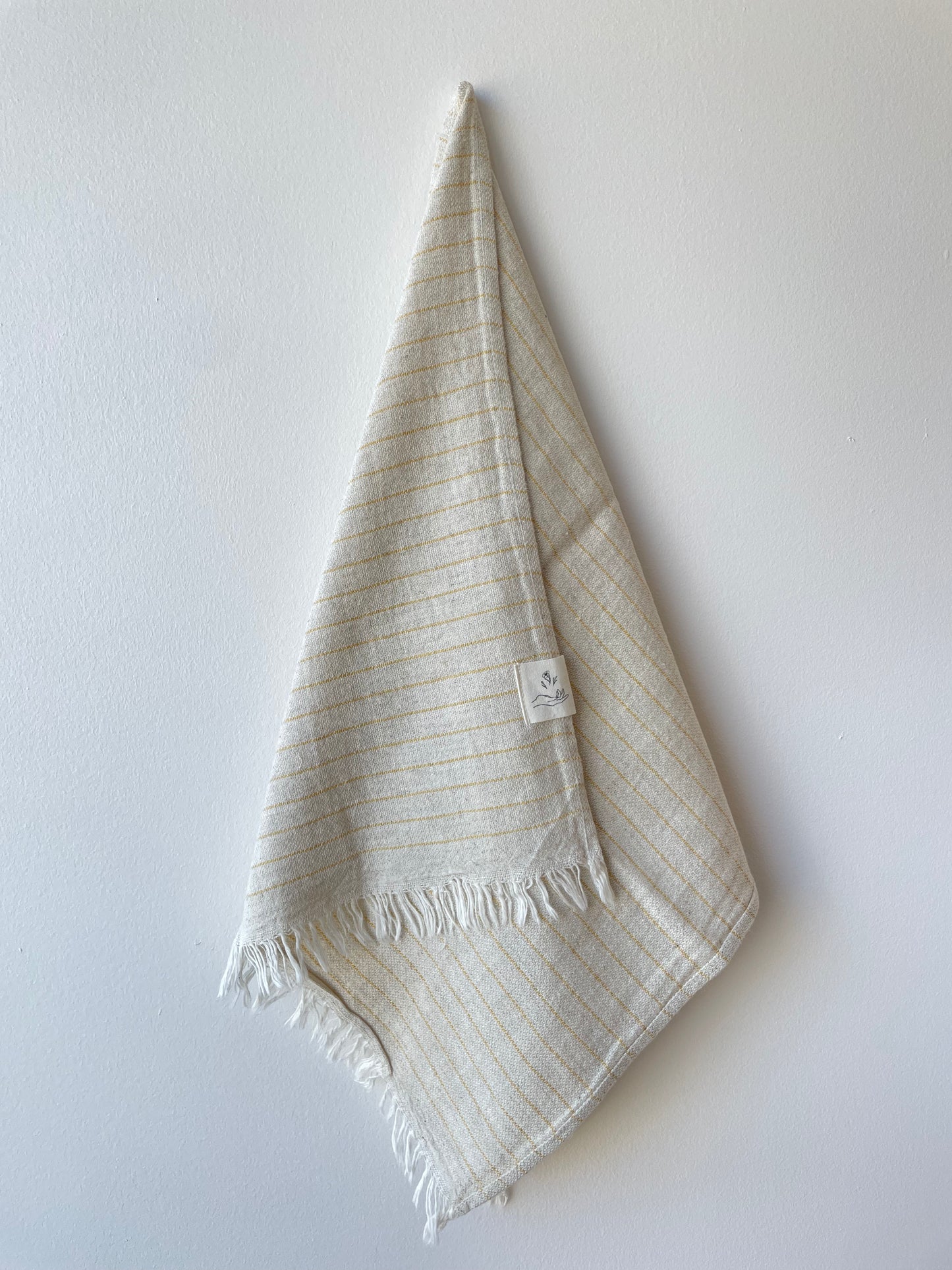 Linen & Cotton Turkish Hand Towel - Nisan