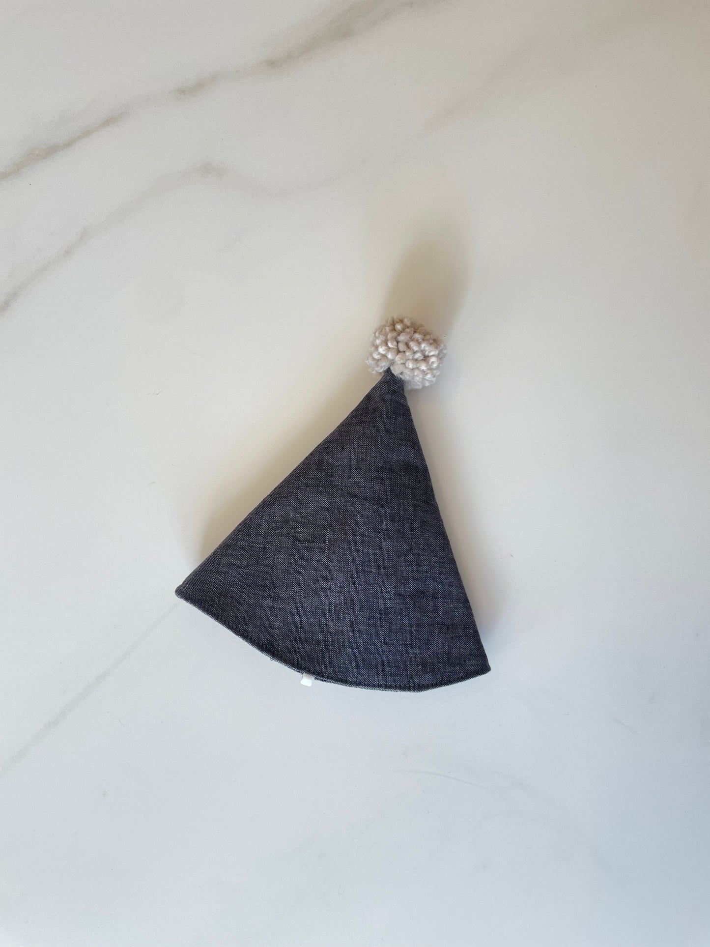 Linen Birthday hat