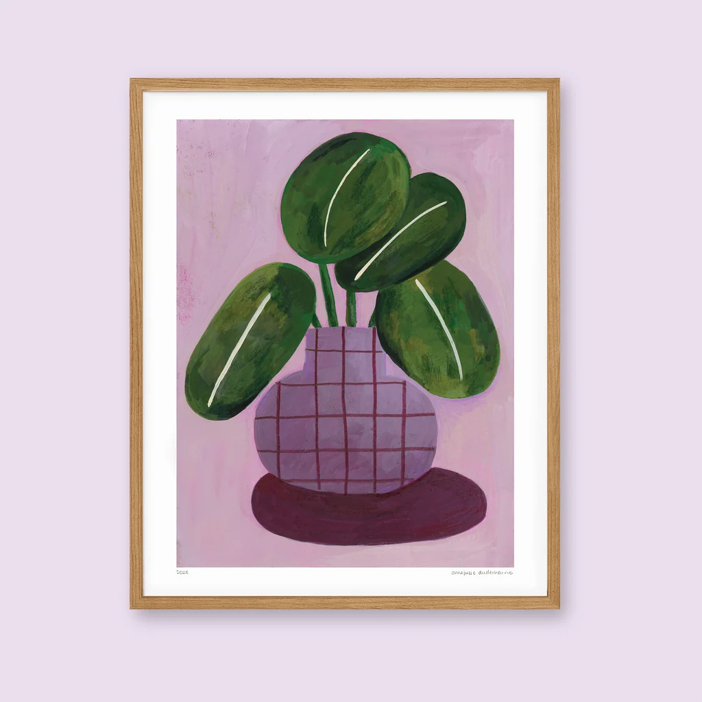Mauve Art Print