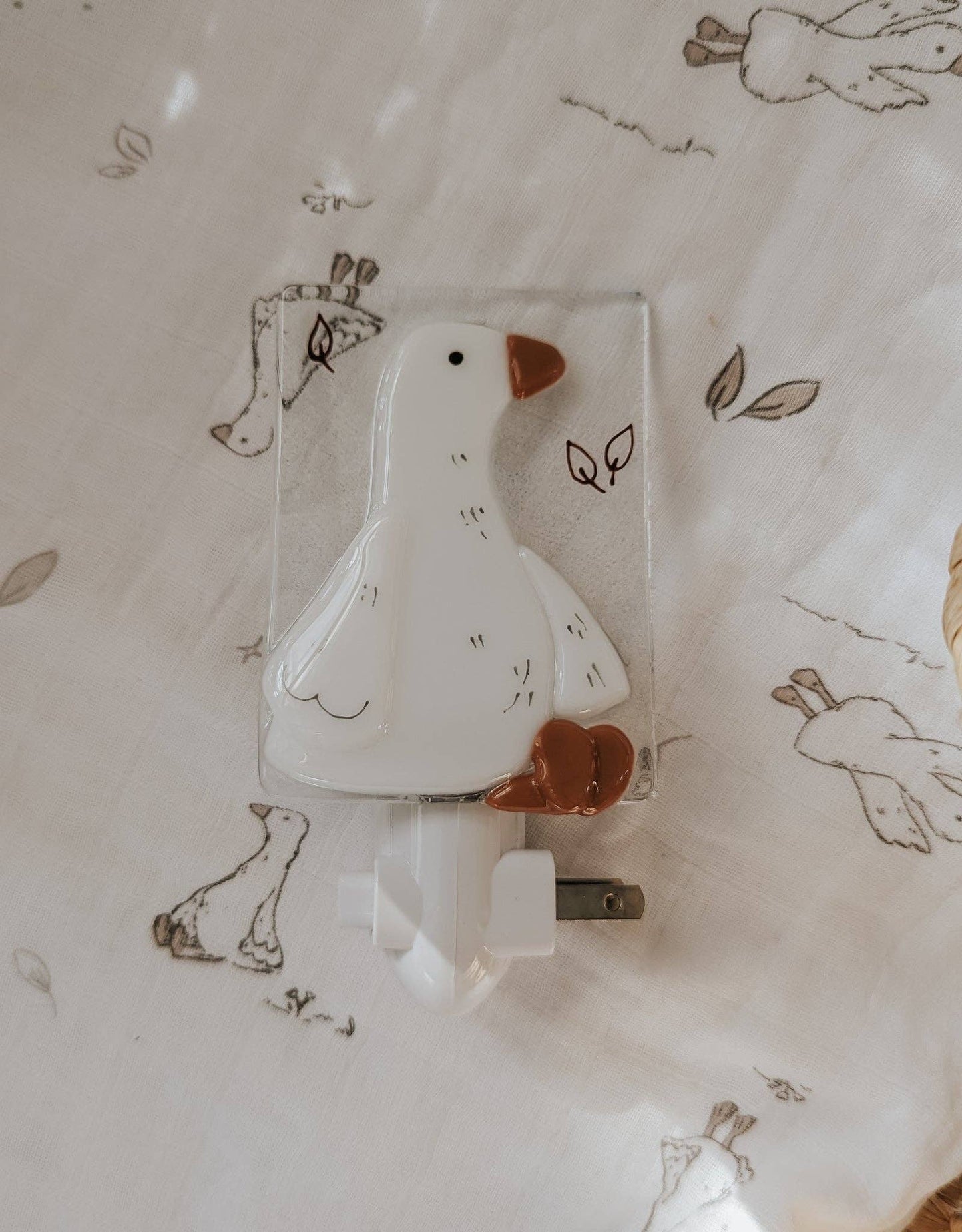 Night Light - White goose - Odile