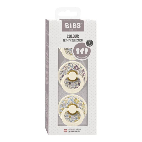 BIBS x Liberty Try-It Collection Eloise 3 Pack