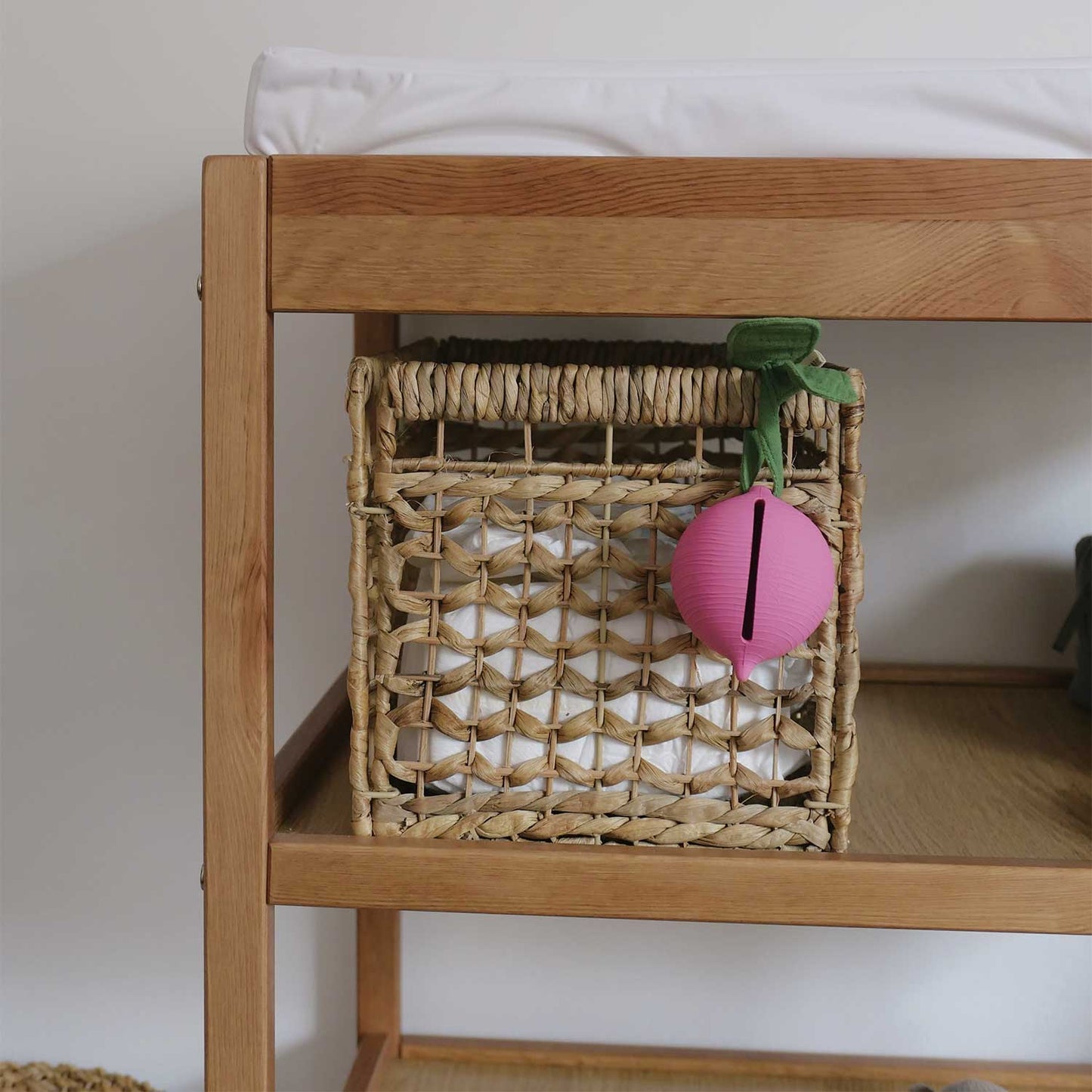 Oli & Carol Ramona the Radish Pacifier Case