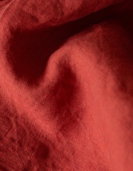 Tablier en lin - Terracota