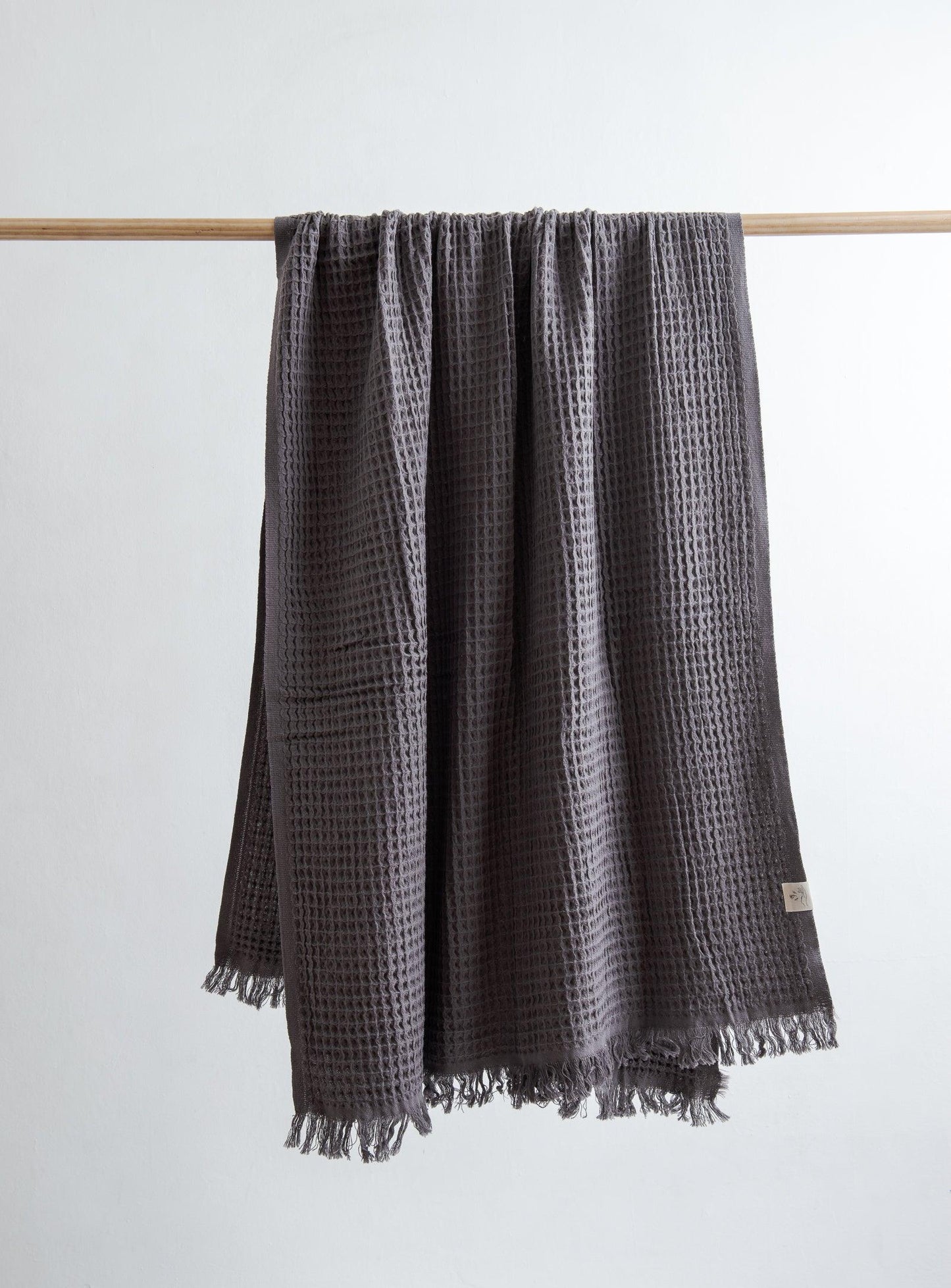 WS - Turkish towel - Waffle - Charcoal Grey
