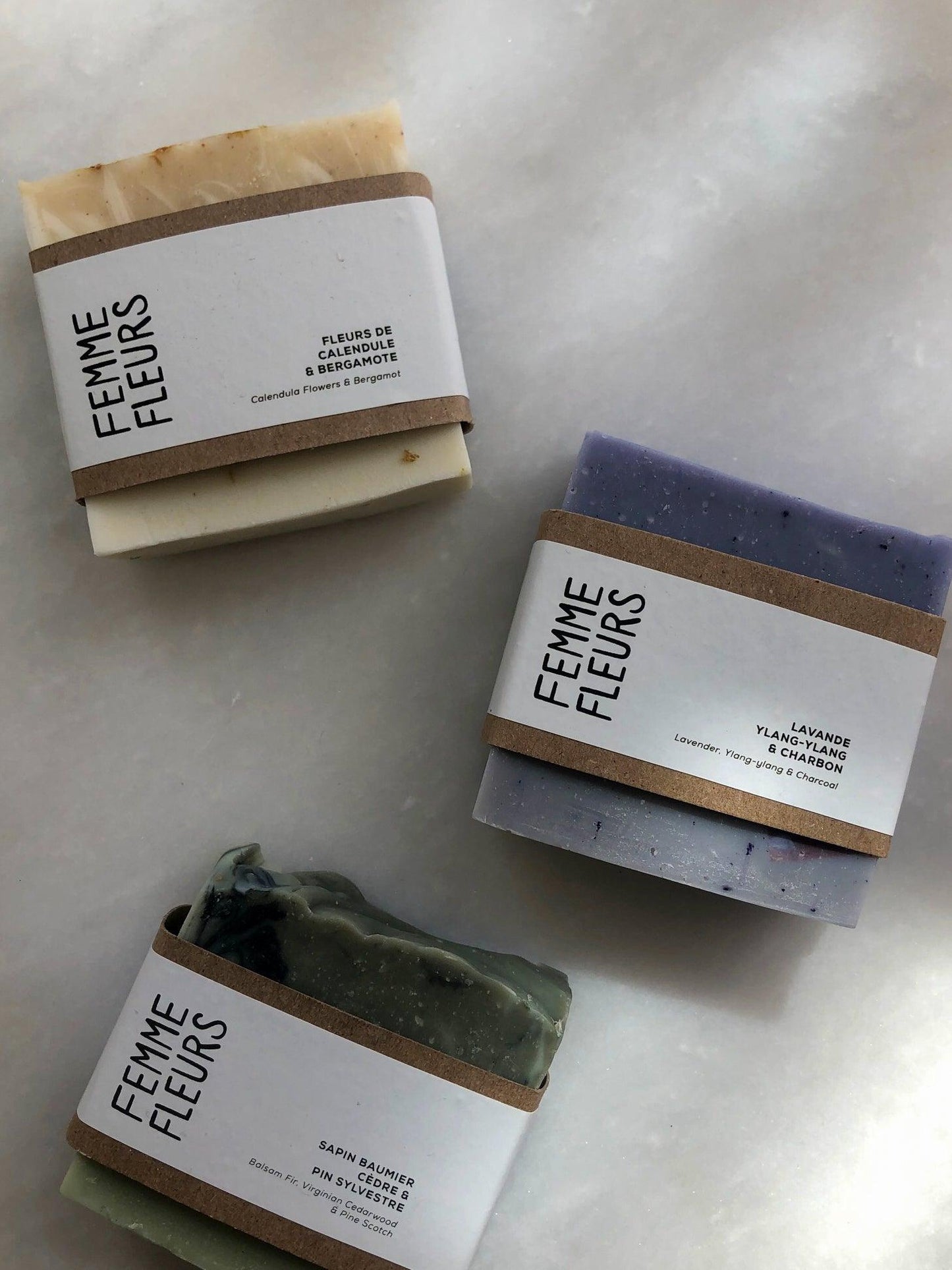 Femme fleur soaps