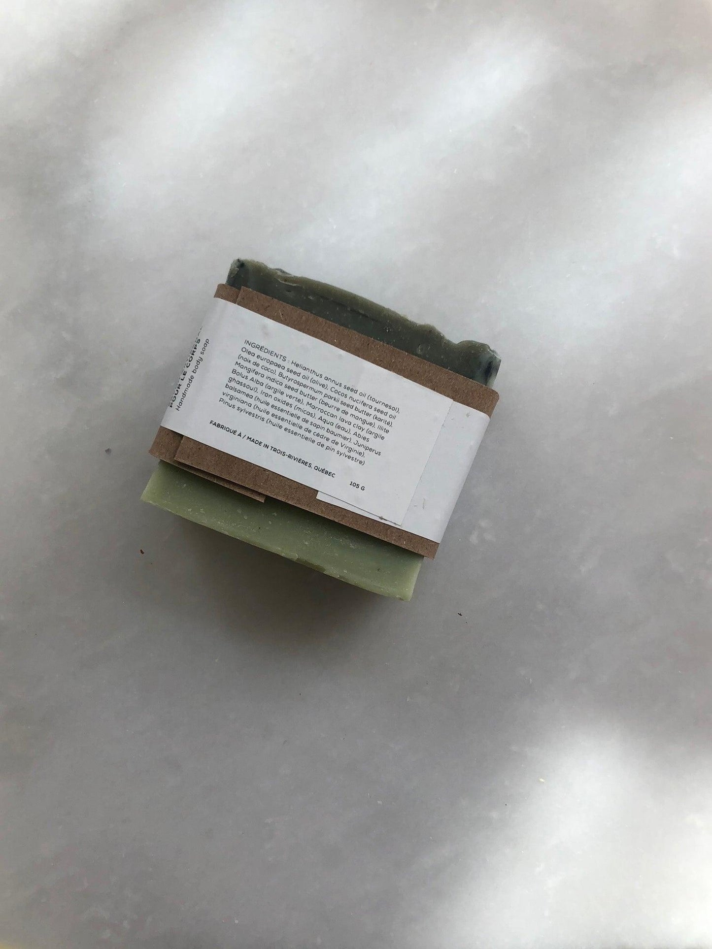 Balsam fir, cedar & Scots pine soap