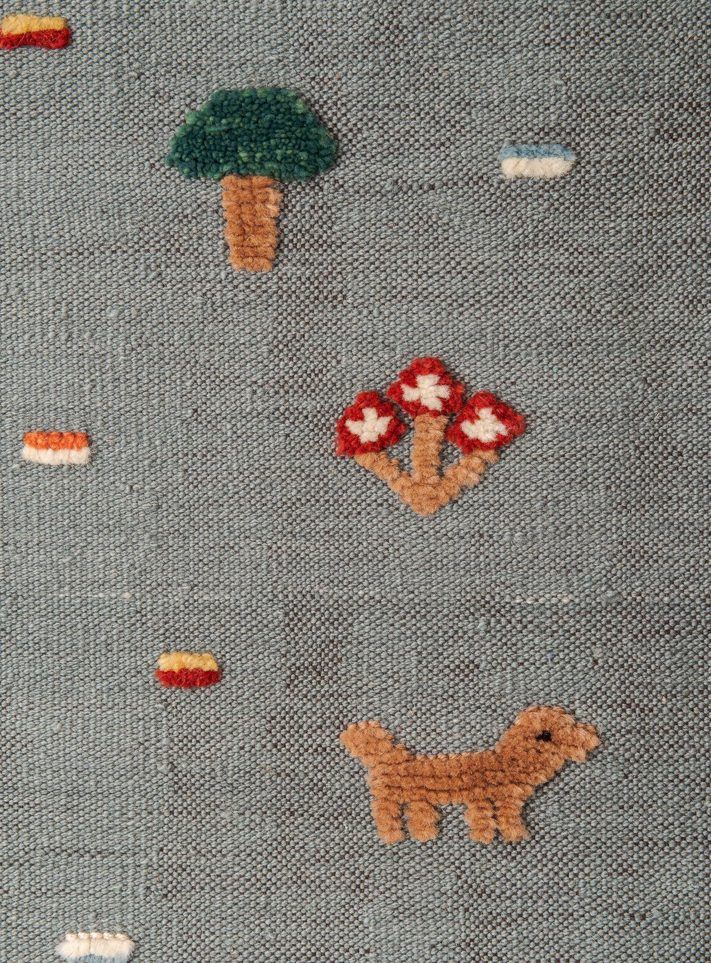 Kids' Rug - Blue Ducks - Confetti Mill