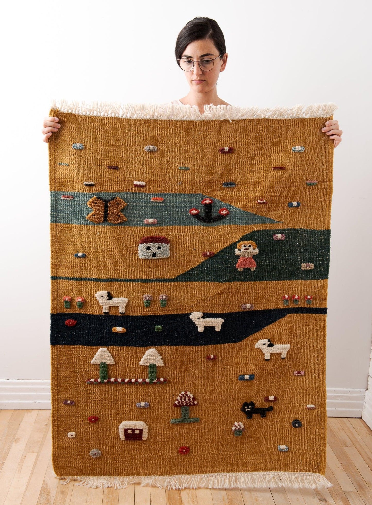 Kids' Rug - Have you seen my cat? - Confetti Mill