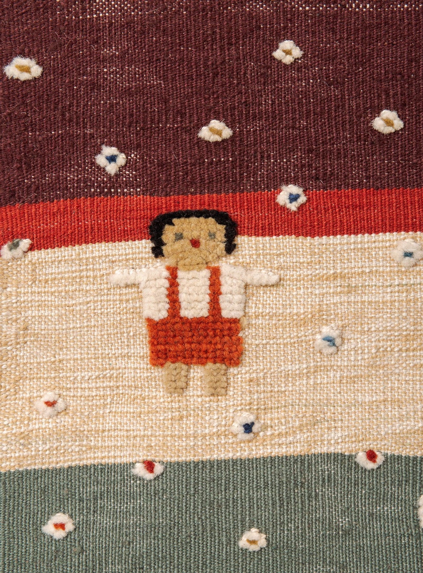Kids' Rug - Love my overalls - Confetti Mill