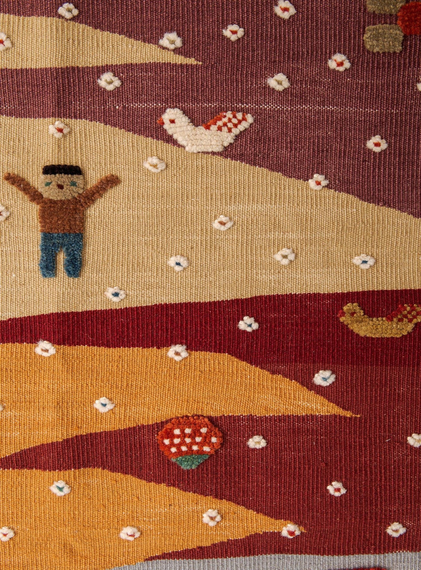Kids' Rug - Love my overalls - Confetti Mill