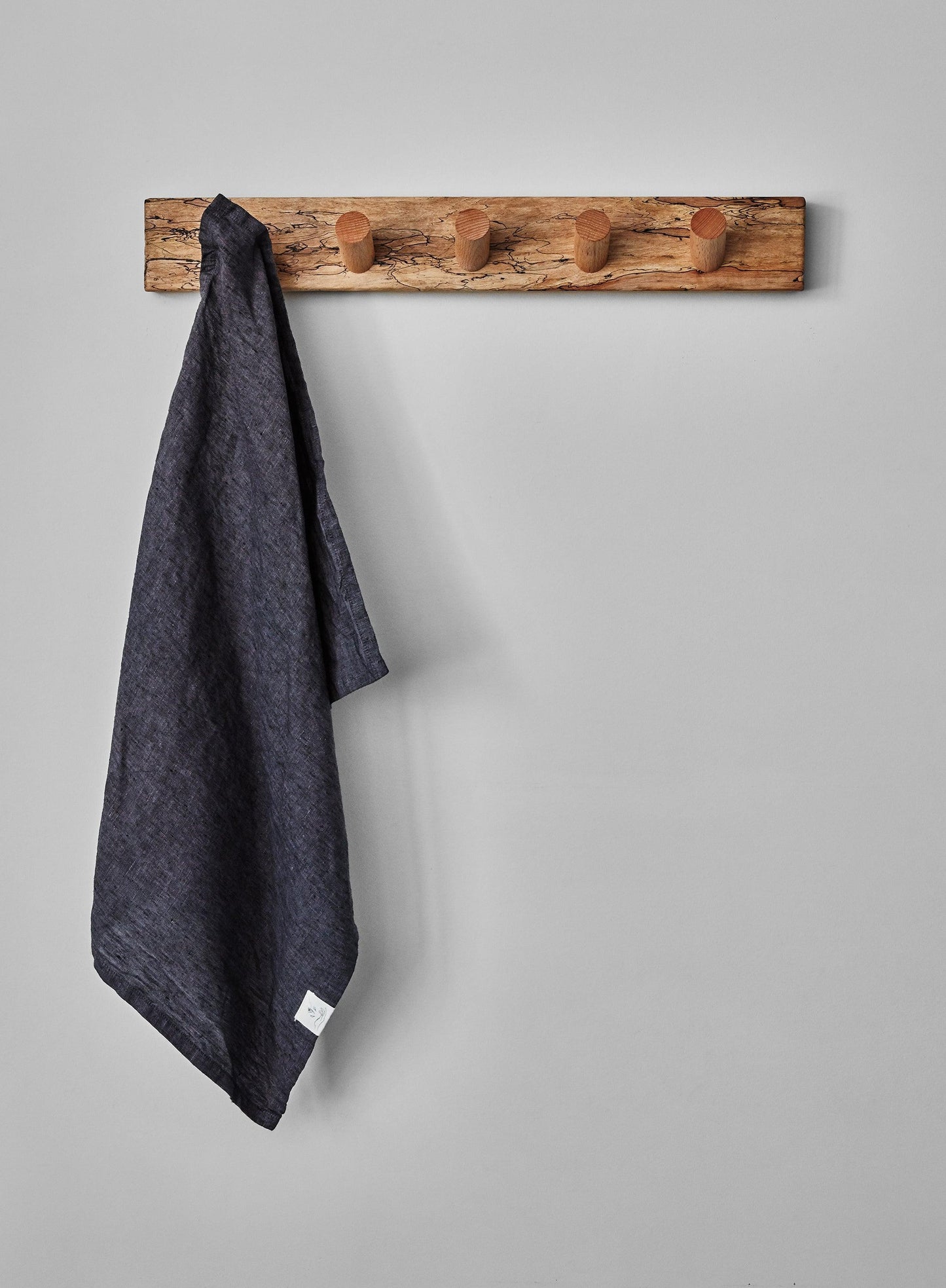 Anthracite tea towel