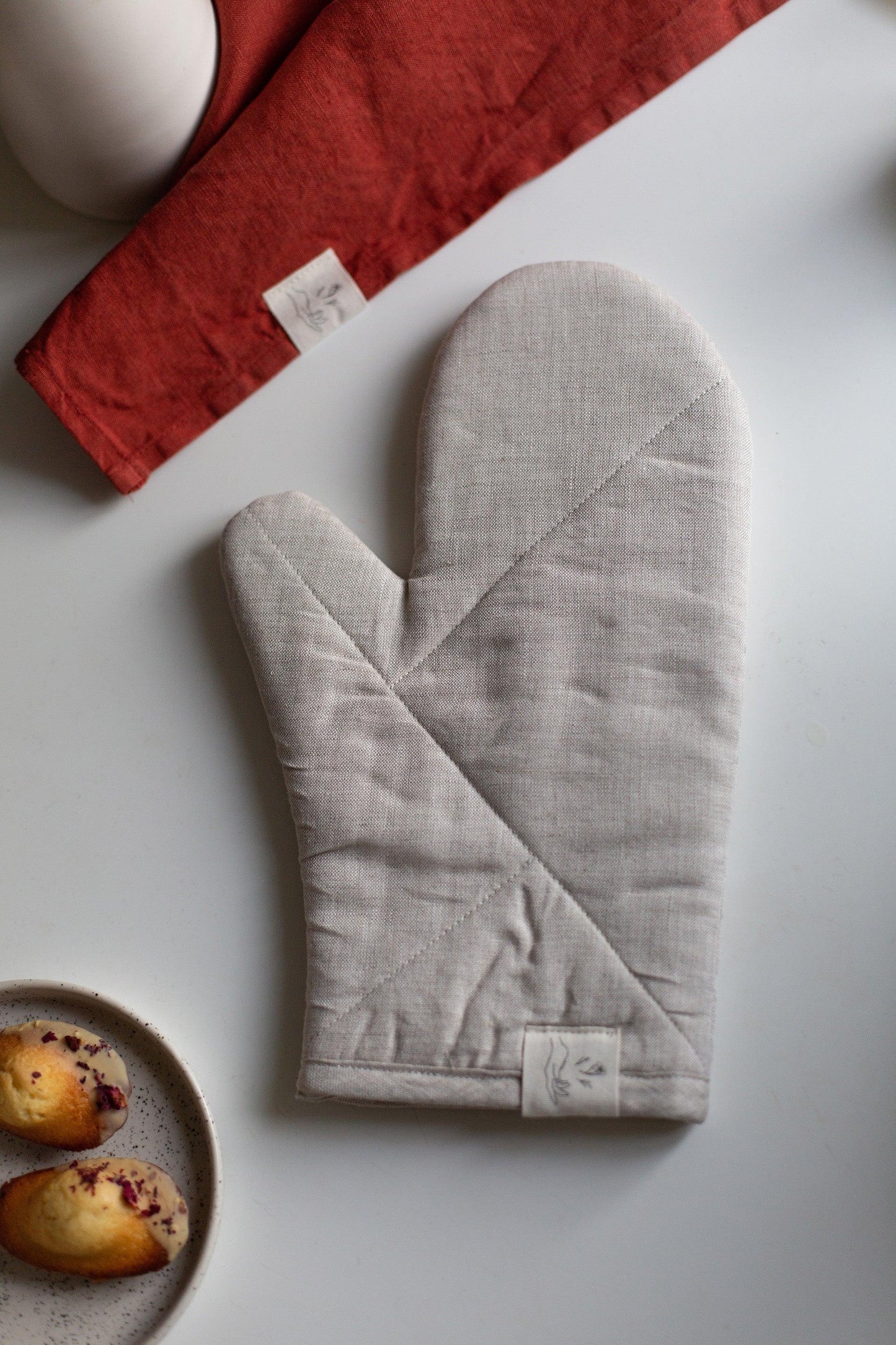 Oven Mitt - Oatmeal - Confetti Mill