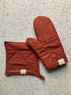 Oven Mitt - Terracota - Confetti Mill