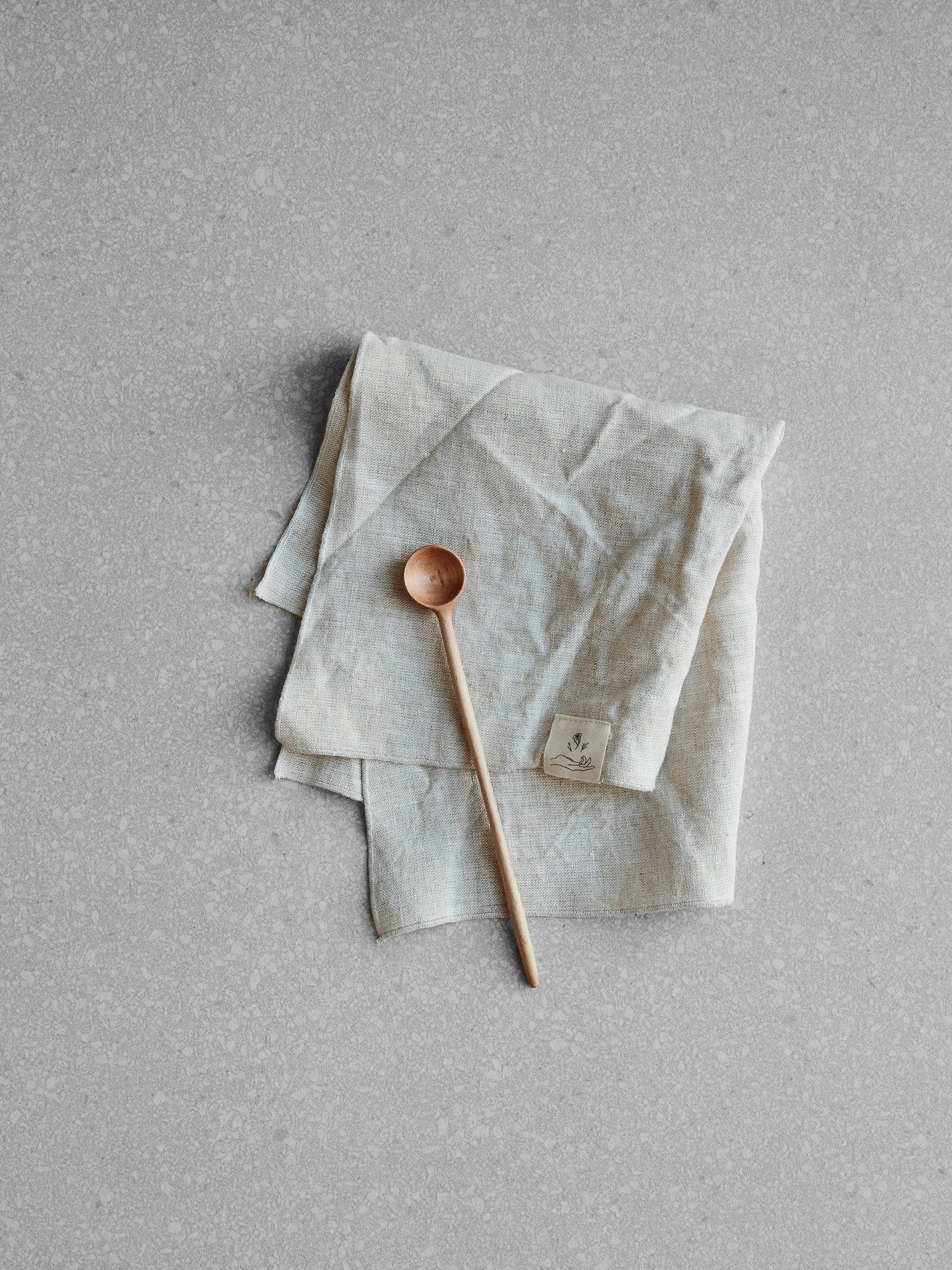 Oat linen napkin
