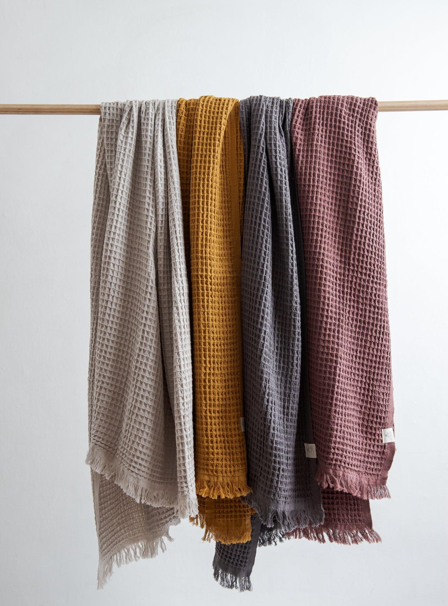 Turkish towel - Waffle - Mustard - Confetti Mill