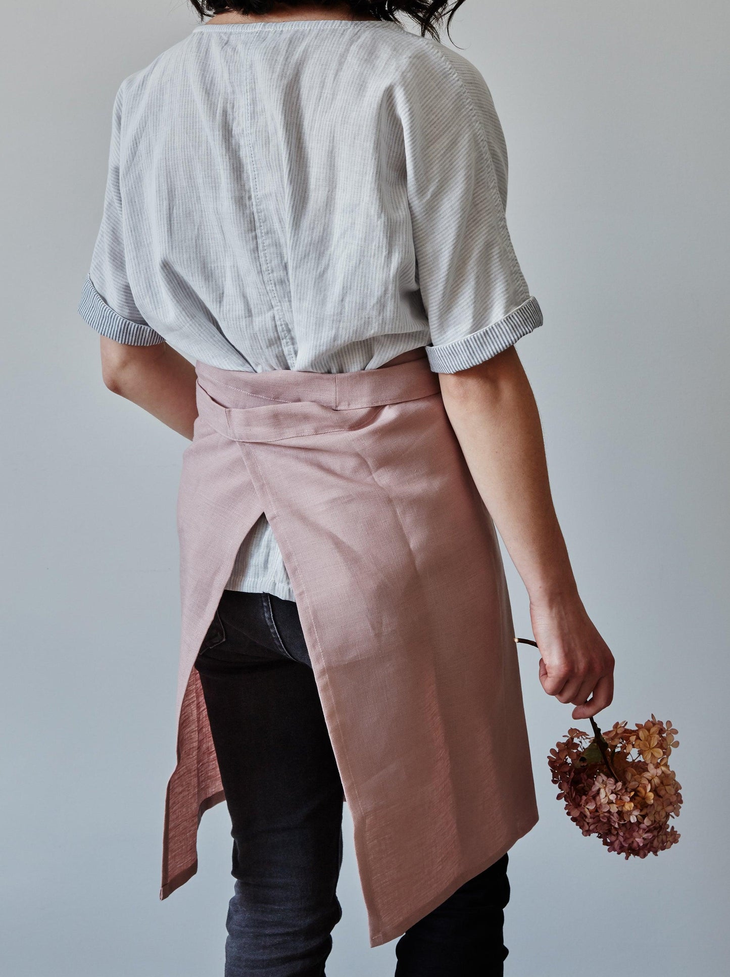 WS - Half Linen Aprons - Confetti Mill