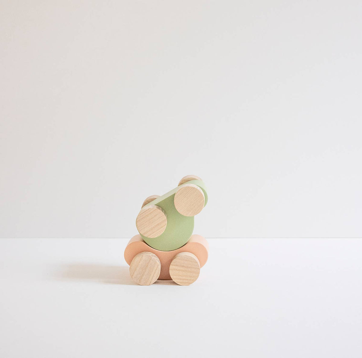 Babai Wooden Toy Car - Urban Blue