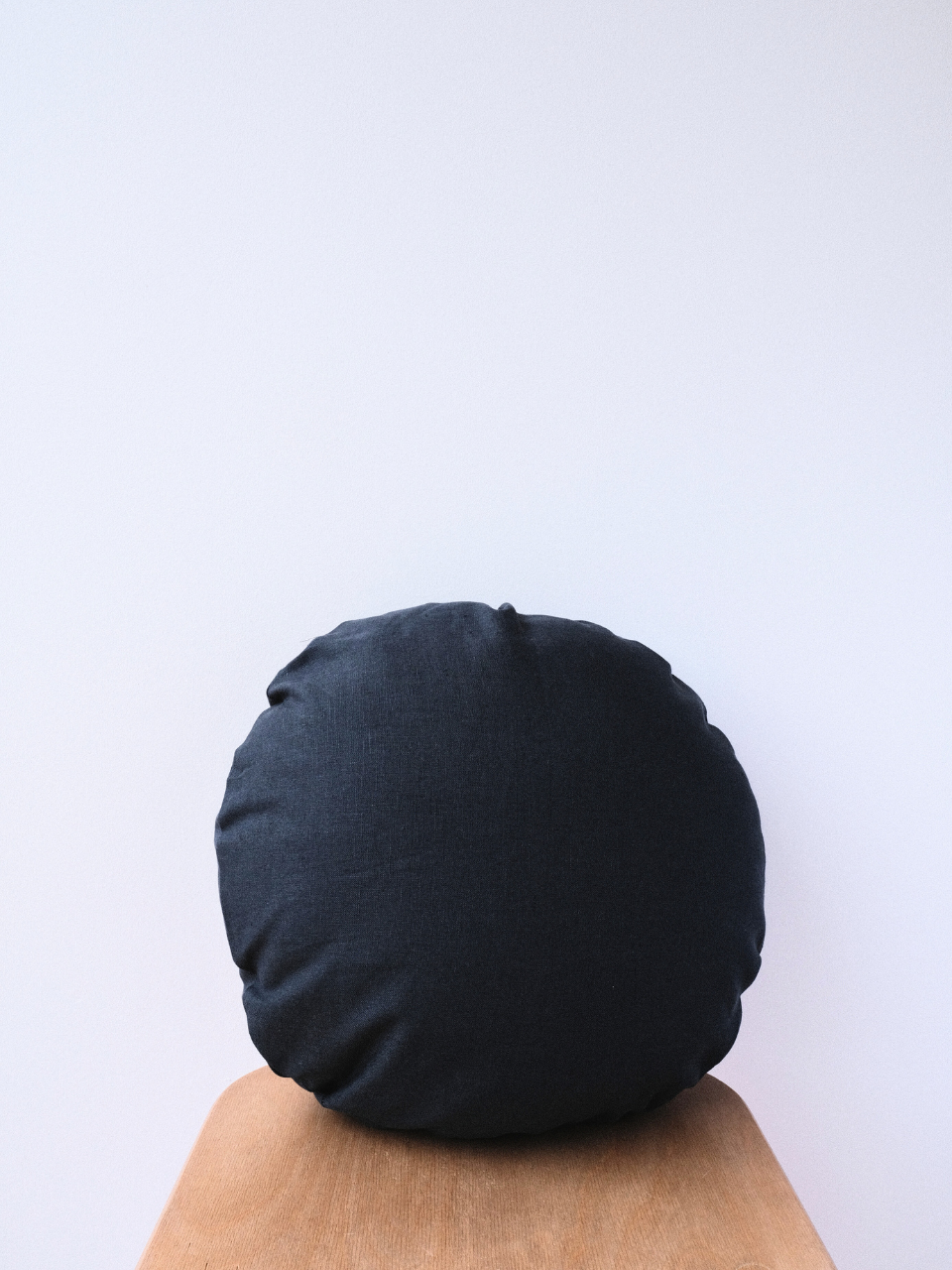 Linen Round Cushion Cover