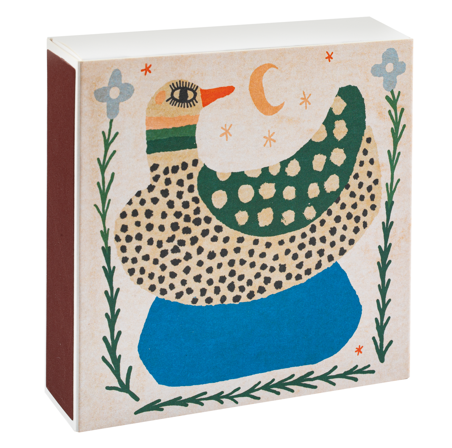 Canard tacheté – Boîte d’allumettes