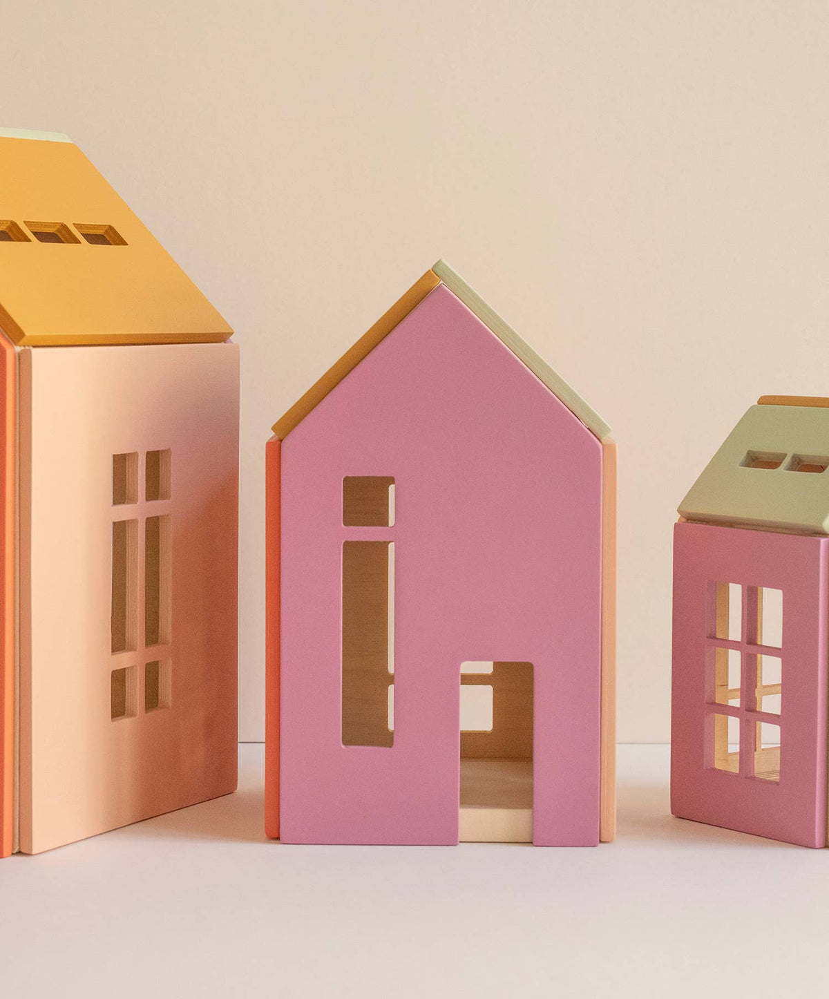 Maison de poupée magnétique en bois — Lollipop