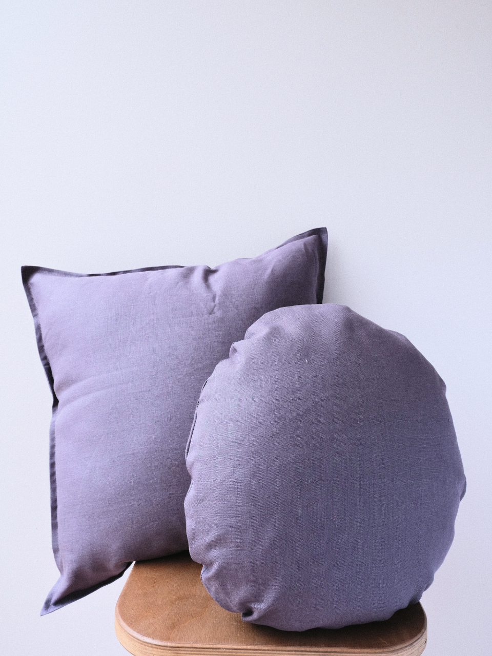 Linen Round Cushion Cover