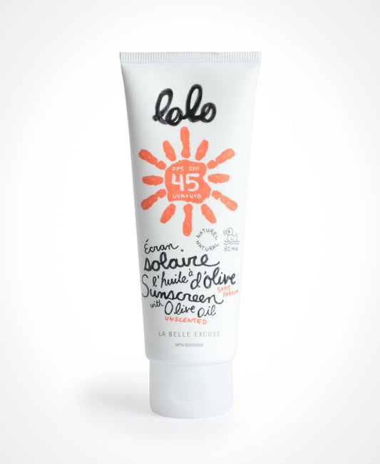 Fragrance Free Olive Oil Sunscreen 150g