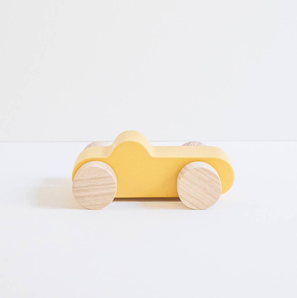 Babai Wooden Toy Car - Urban Blue