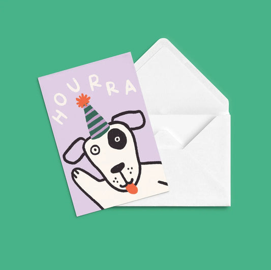 Congratulations Card - Hourra