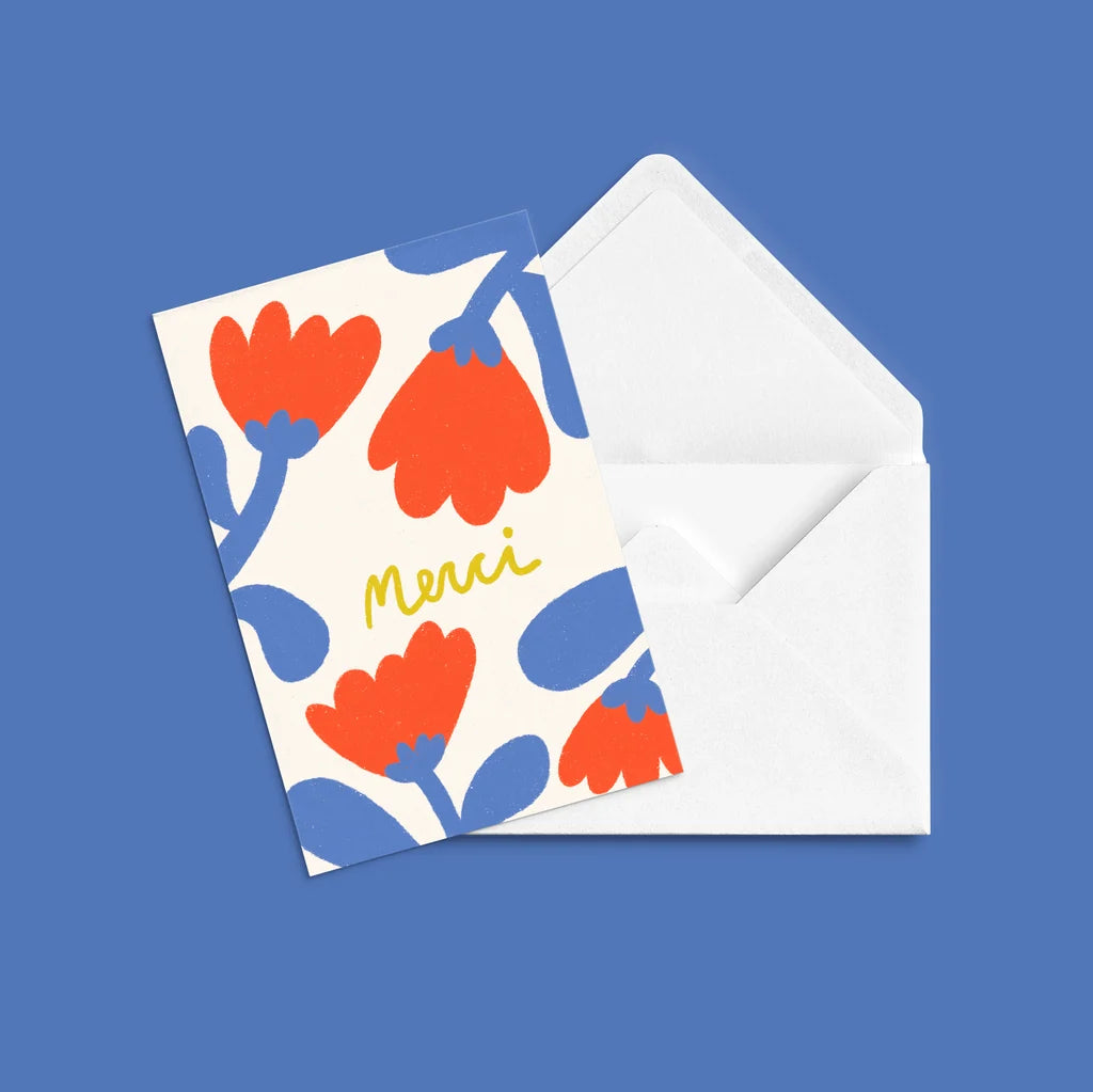 Greeting card - Merci