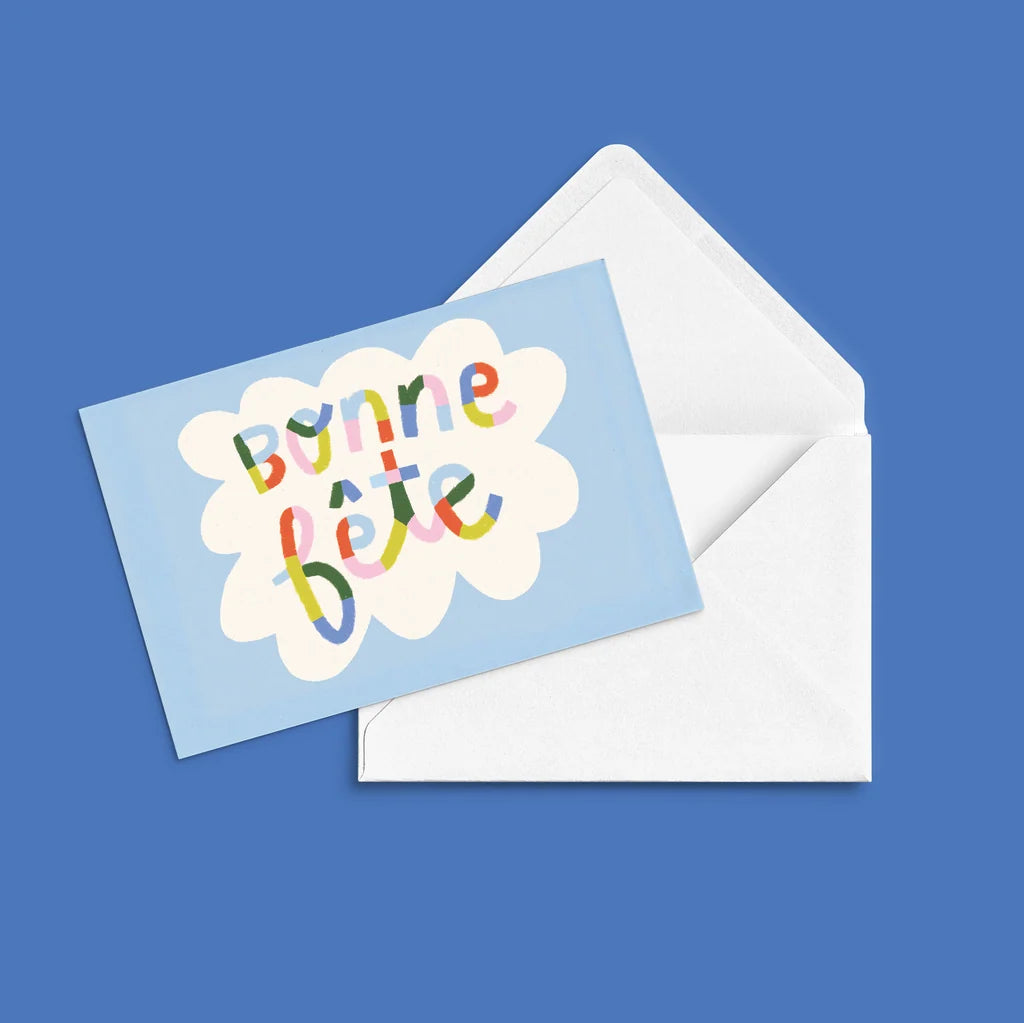 Greeting card - Bonne fête