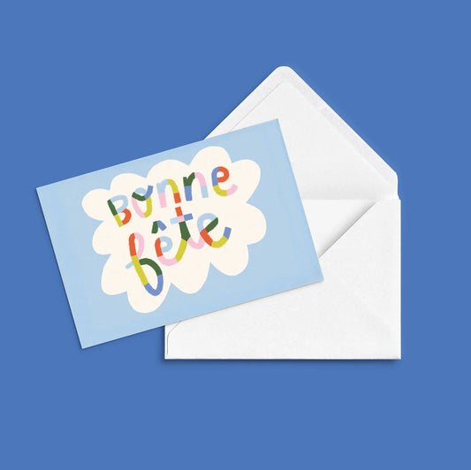 Greeting card - Bonne fête