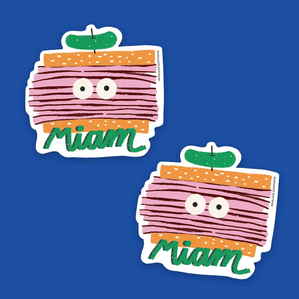 Colourful Vinyl Stickers by Anne-Julie Dudemaine