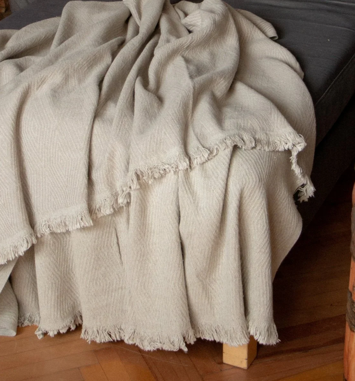 Hemp & Cotton Throw - Kilim