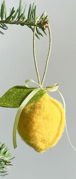 Ornement Citron ou lime