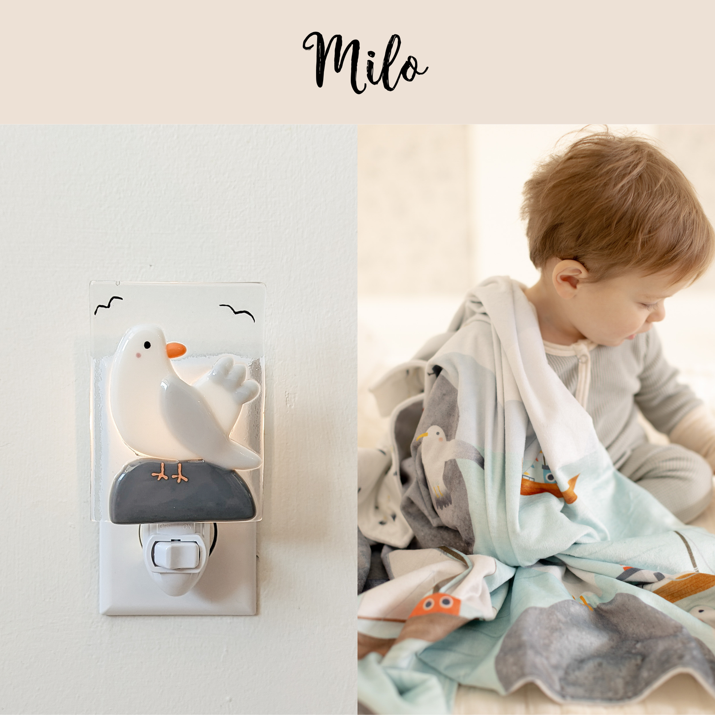 Night Light - Seagull - Milo