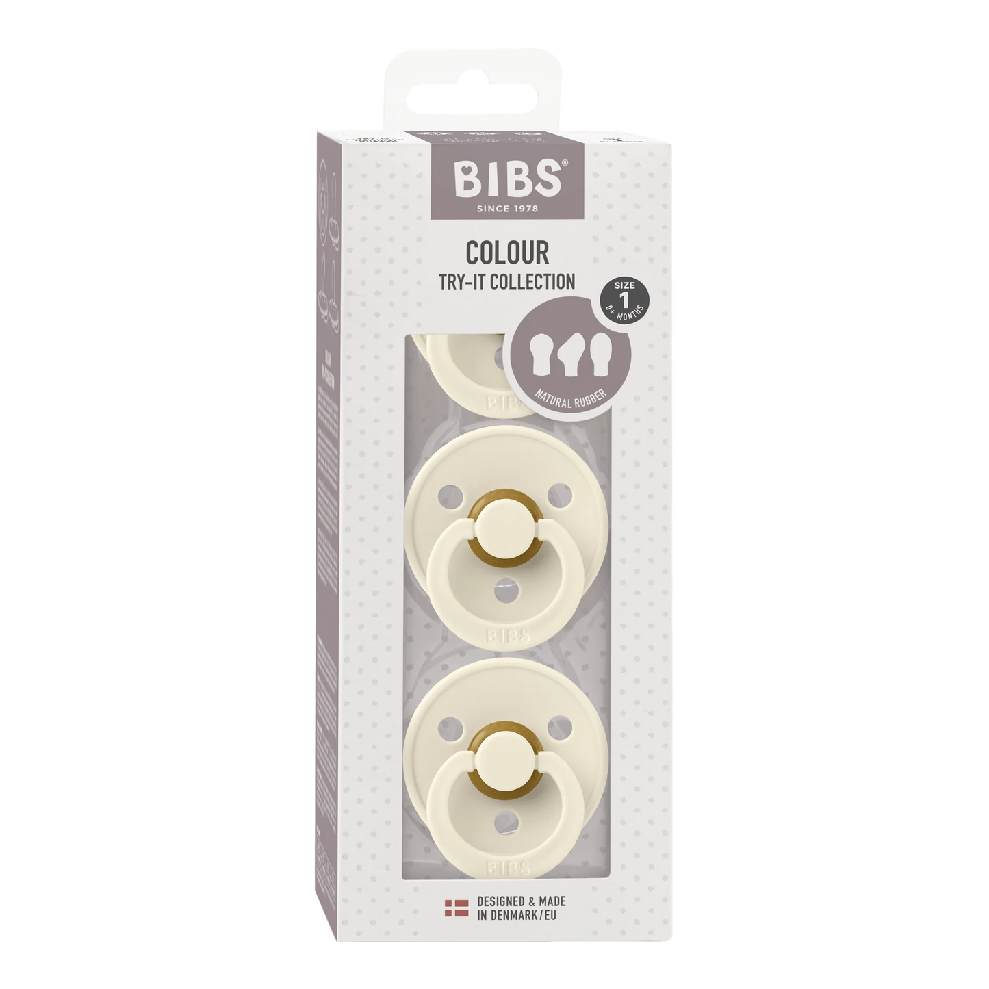 BIBS Try-It Collection Ivory 3 Pack