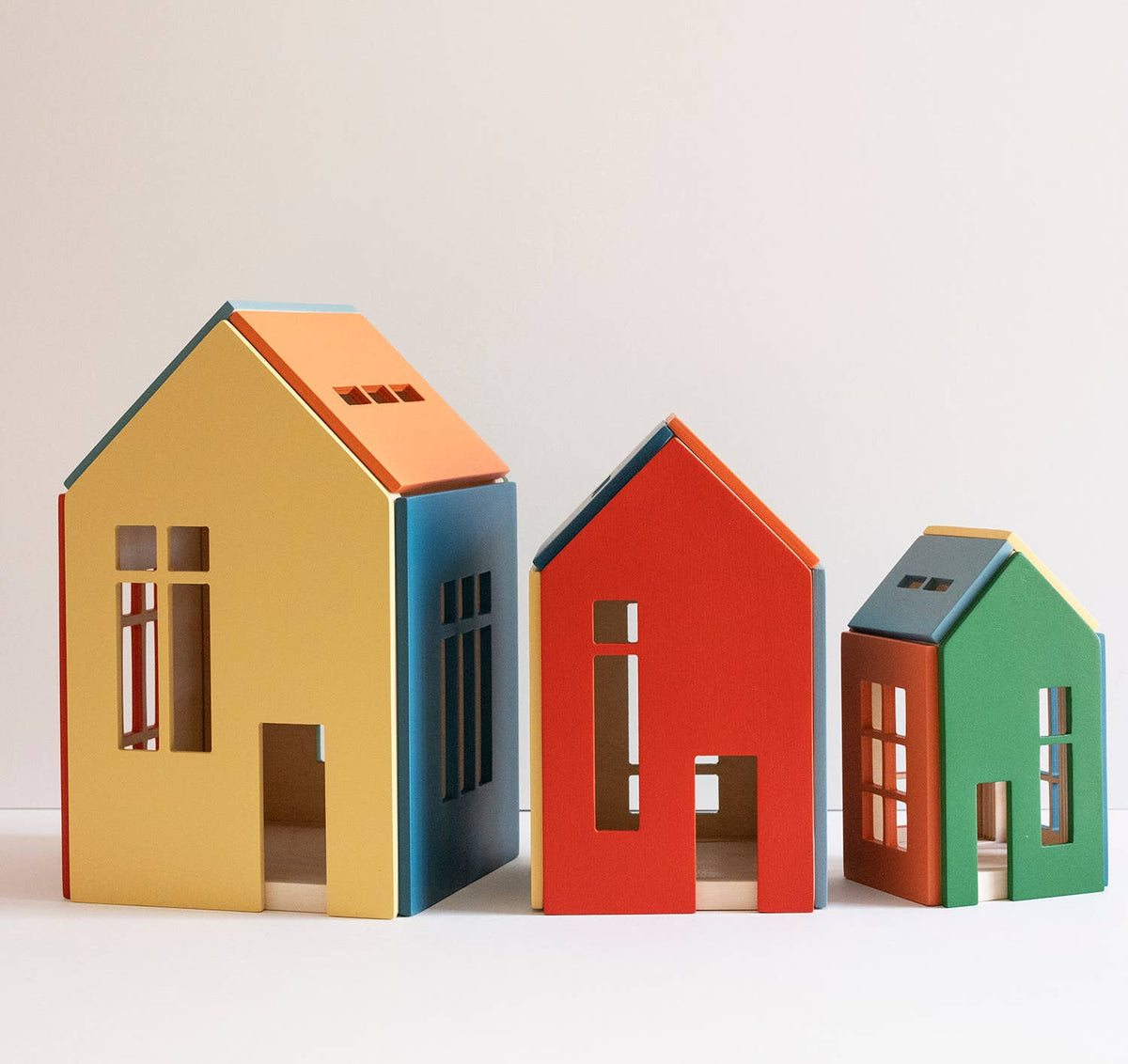 Babai Magnetic Wooden Dollhouse · Multicolor · S, M & L