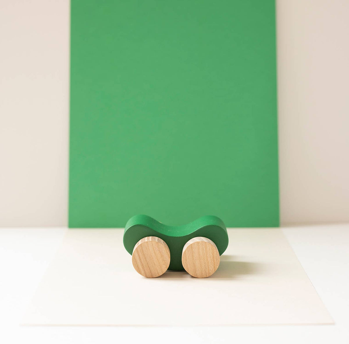 Babai Wooden Toy Car - Urban Blue