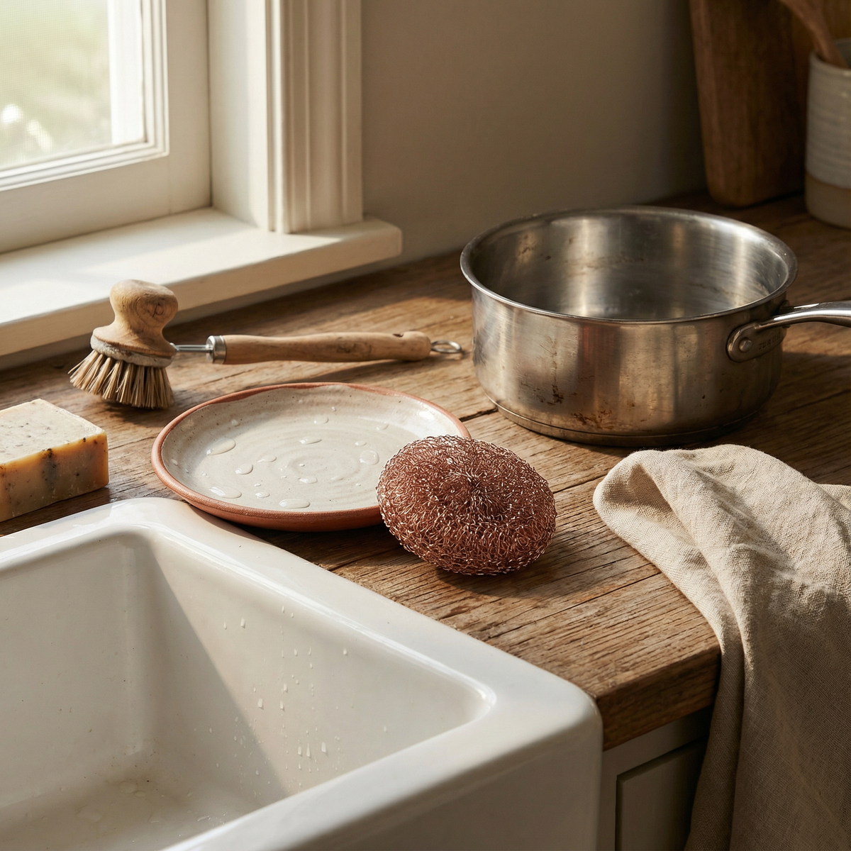 Copper Pot Scrubber Pad