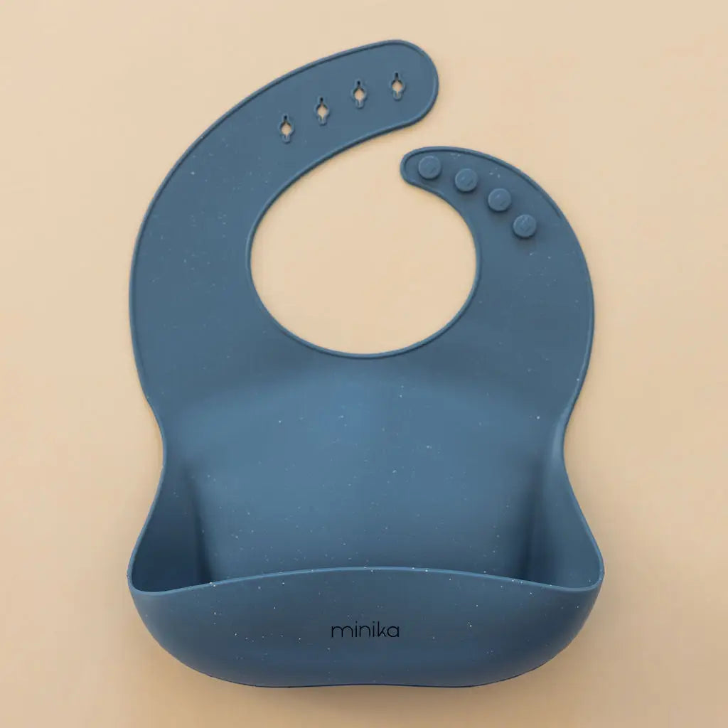Bavoir en silicone -  Minika