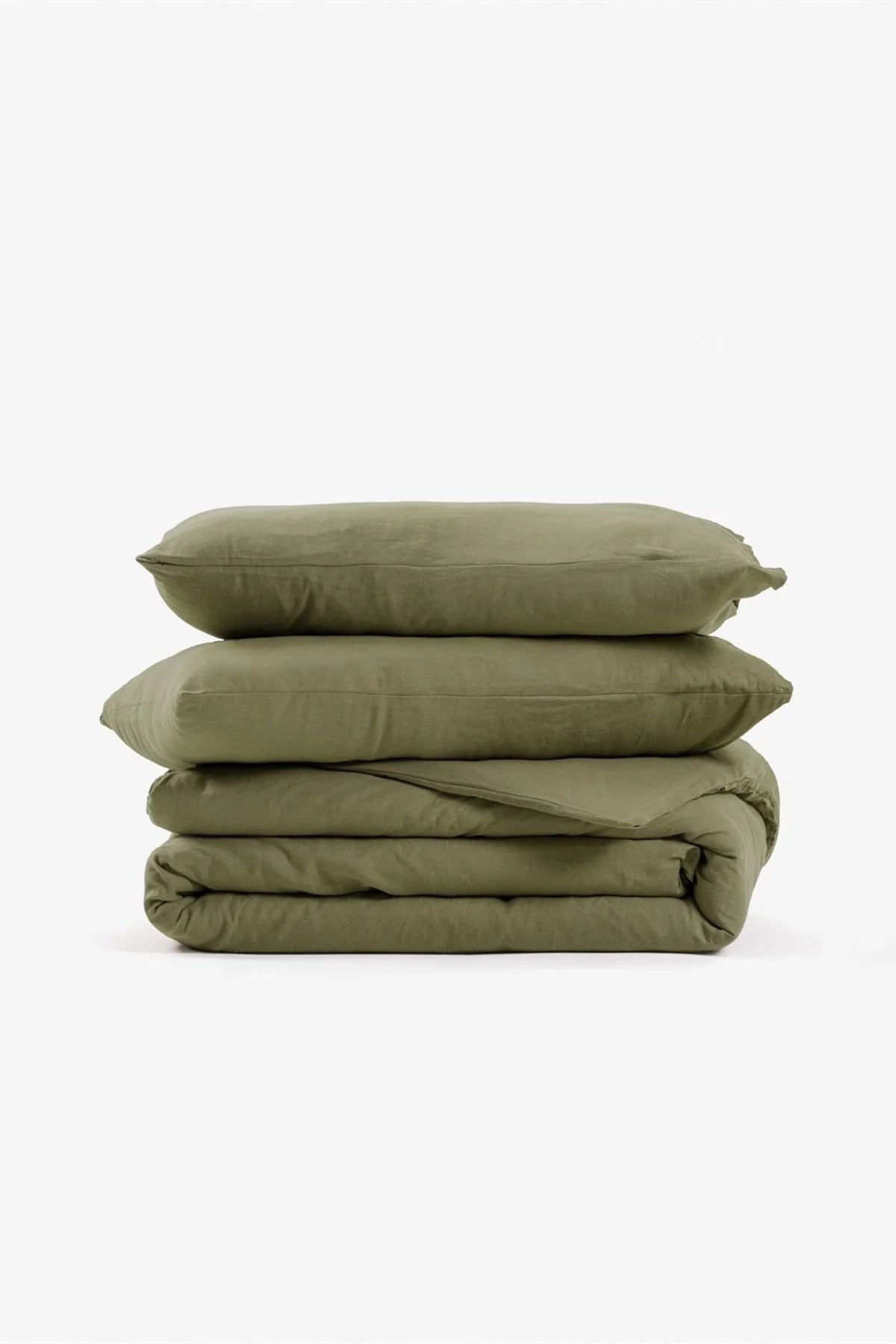 Linen&Cotton Duvet Cover Set - Queen