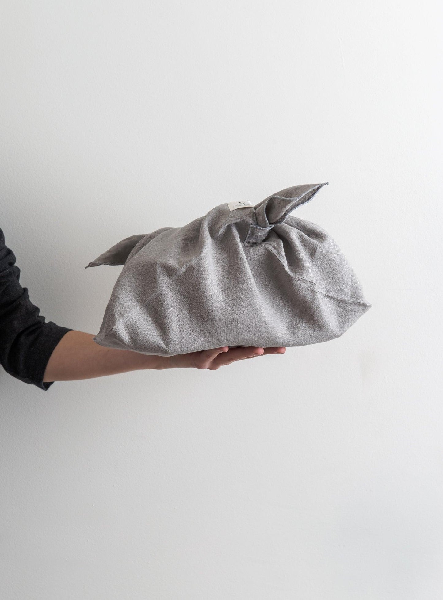 Grand sac Azuma en lin - Vieux Rose