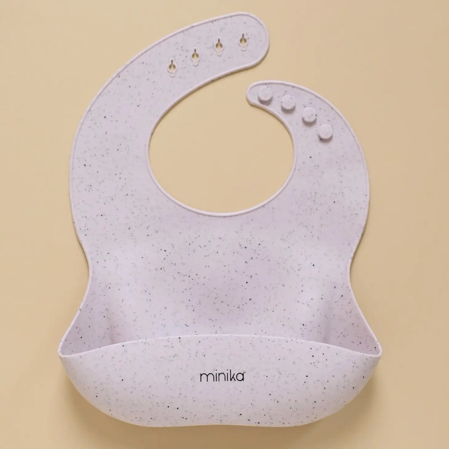 Bavoir en silicone -  Minika