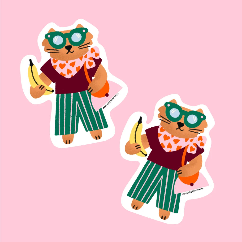 Colourful Vinyl Stickers by Anne-Julie Dudemaine