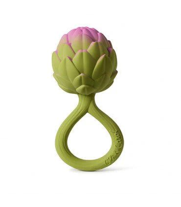 Oli & Carol Artichoke Rattle Toy