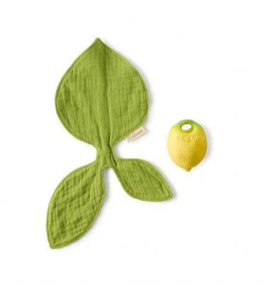 Oli & Carol Mini Doudou Teether - John Lemon