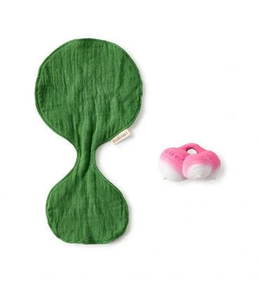 Oli & Carol Mini Doudou Teether - Ramona The Radish