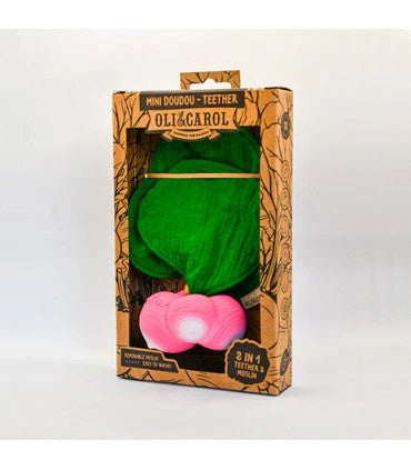 Oli & Carol Mini Doudou Teether - Ramona The Radish